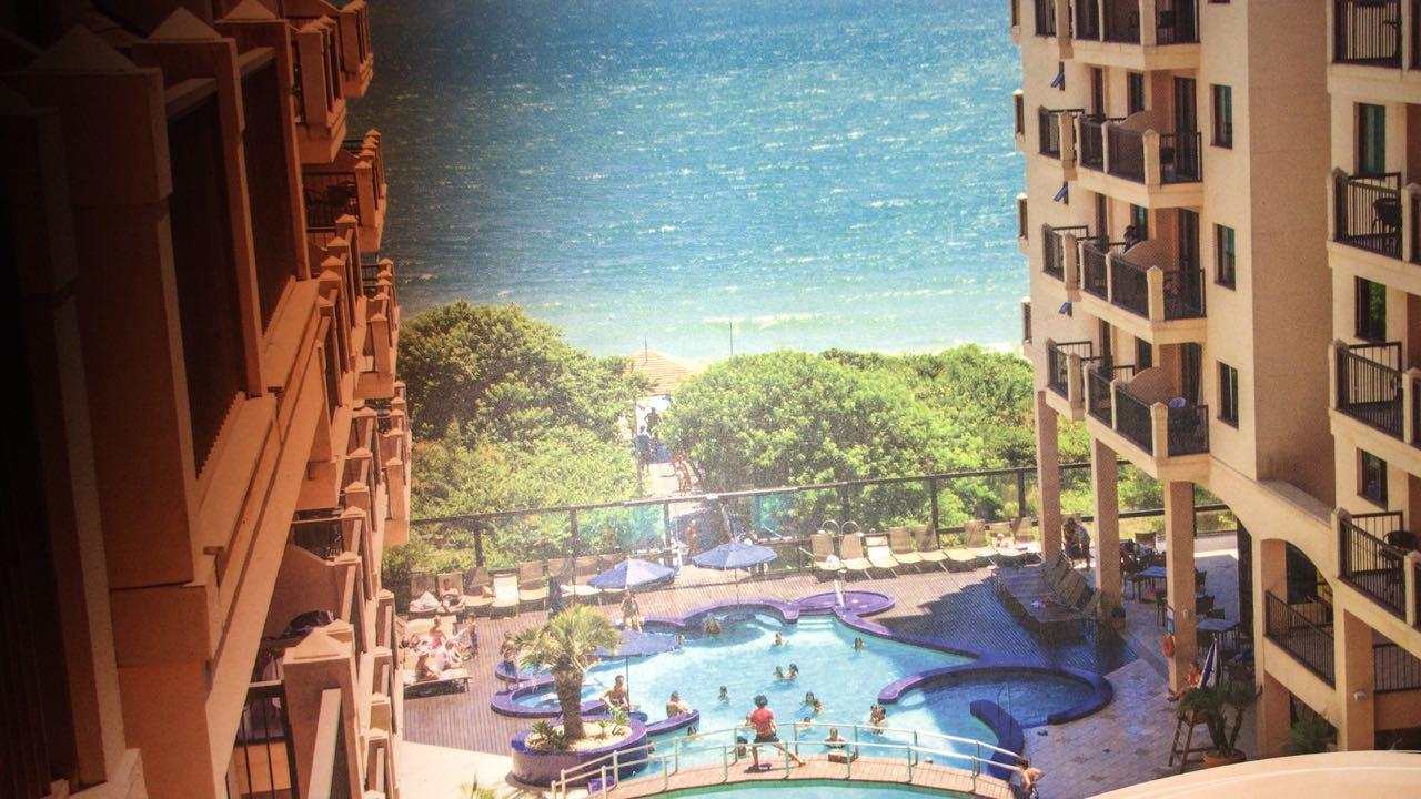 Apto Pes Na Areia Em Hotel Jurere Beach Jurere Internacional フロリアノポリス エクステリア 写真